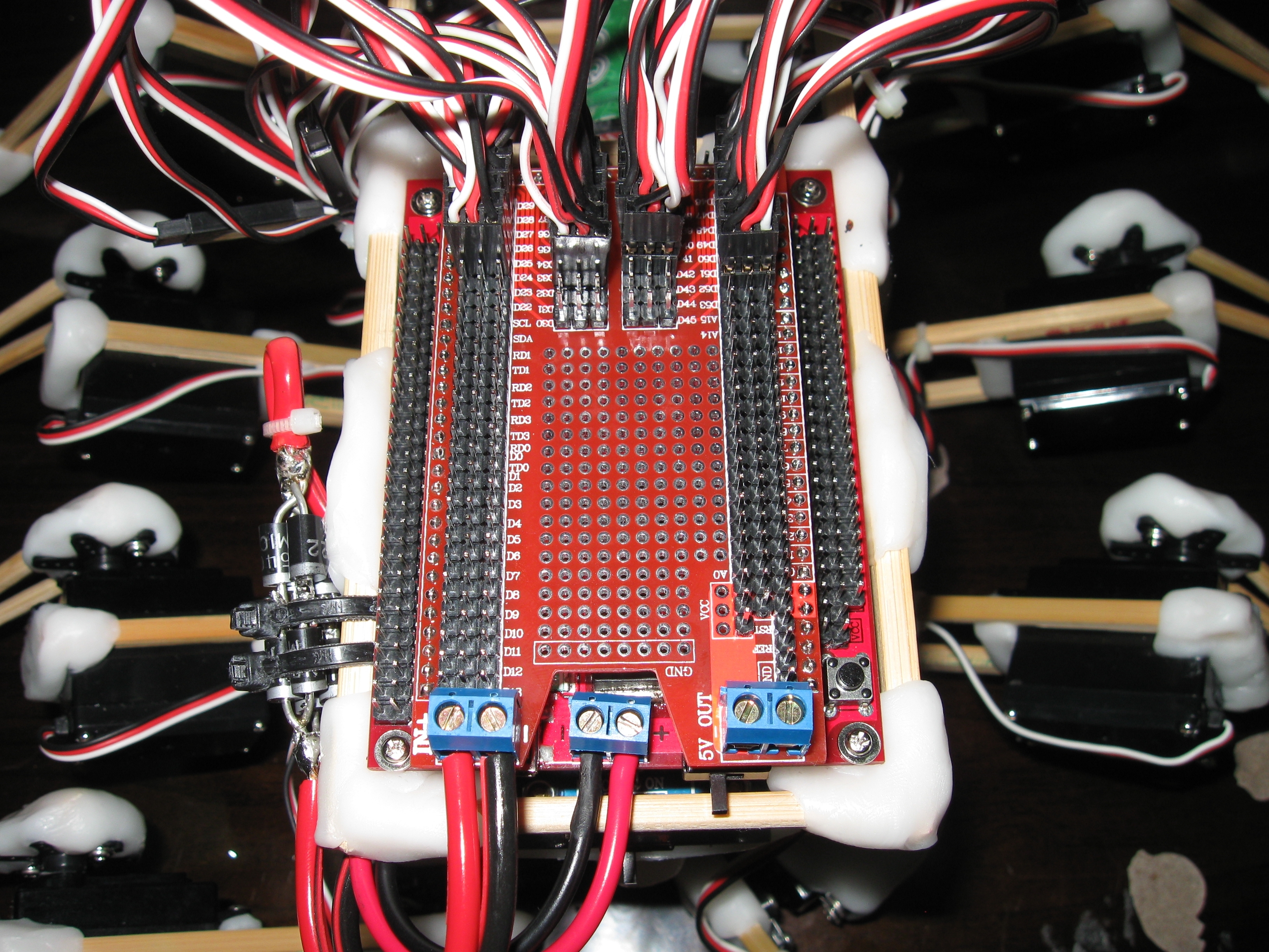 “Chopsticks” the Spider Robot