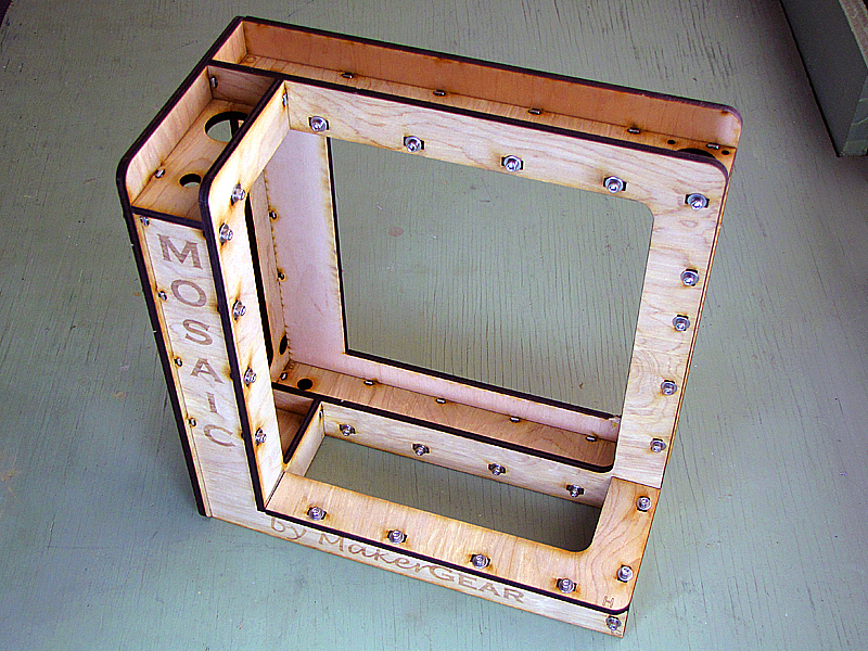 New Project: The MakerGear Mosaic 3D Printer – Part I: The Frame