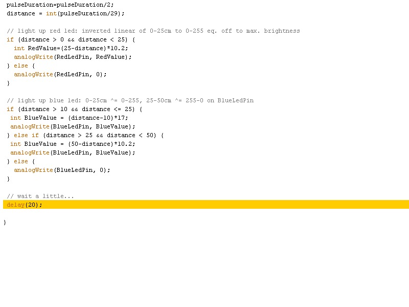 Hot/Cold LEDs