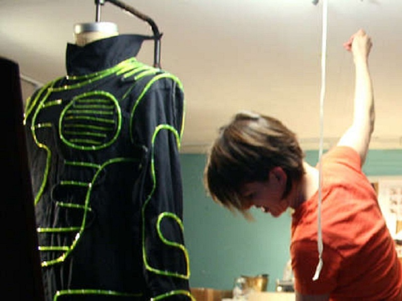 Light-Up EL Wire&nbsp;Costume