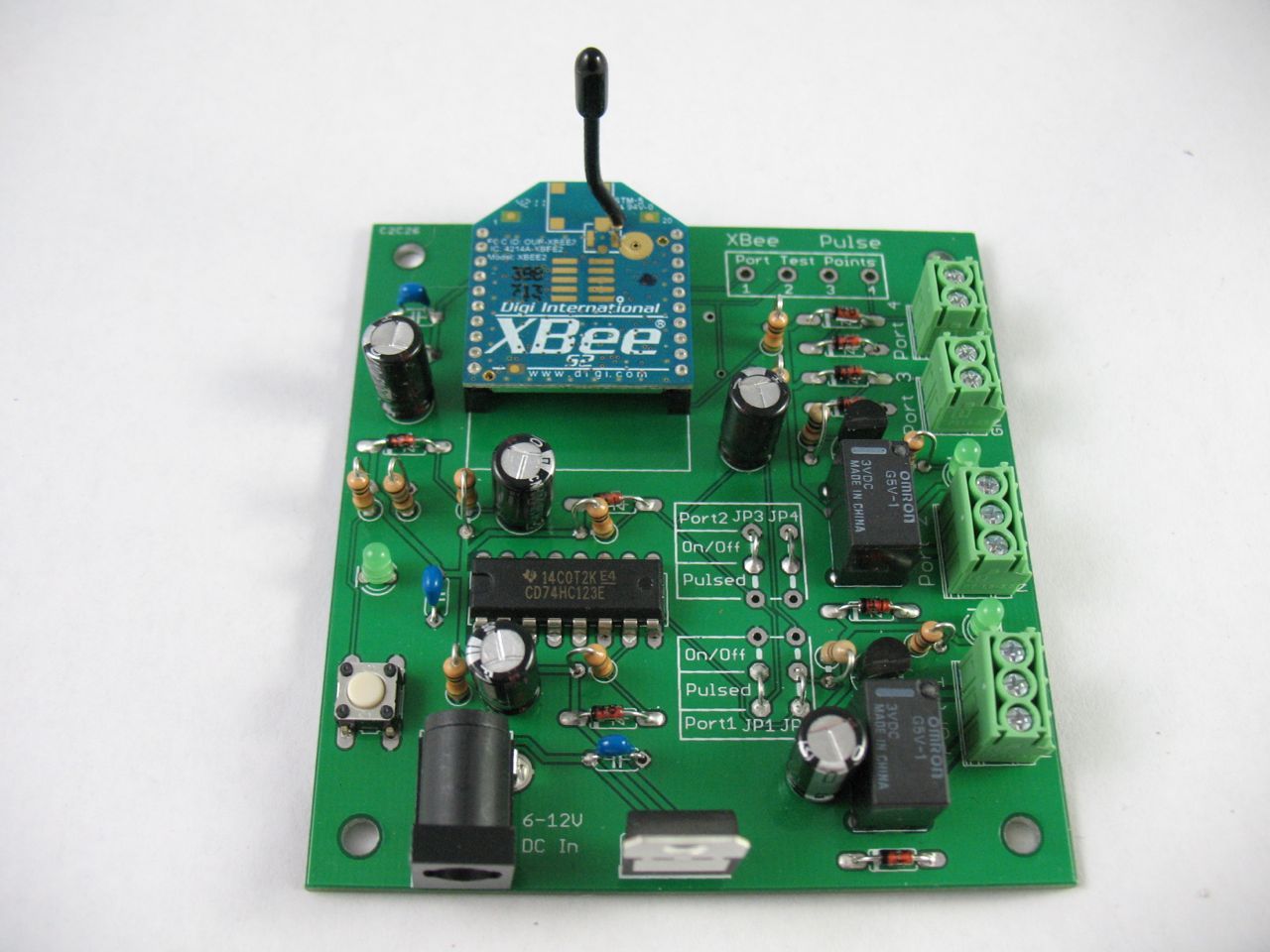 New Project: XBee Pulse I/O PCB Assembly Instructions