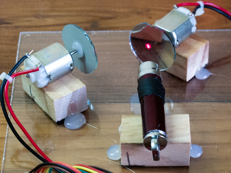 Laser Lissajous with Audio&nbsp;Sync
