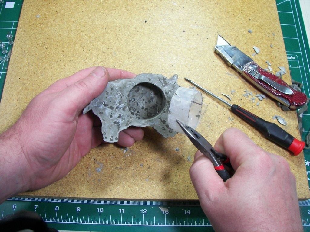 New Project: Concrete Tea Light Holder