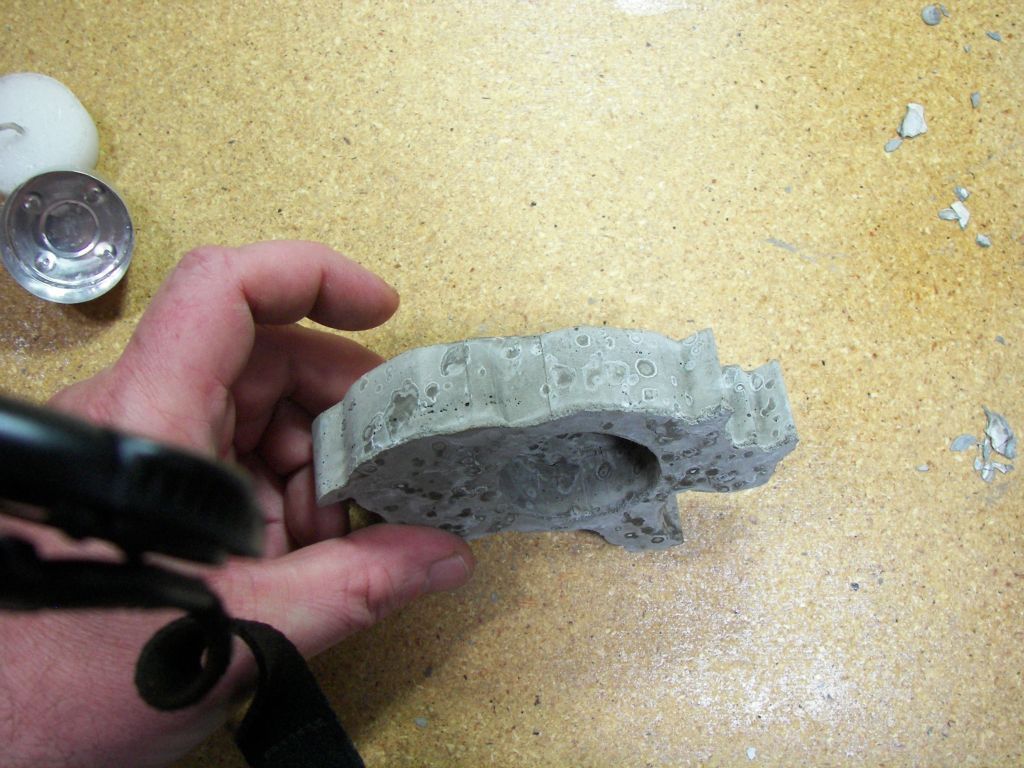 New Project: Concrete Tea Light Holder