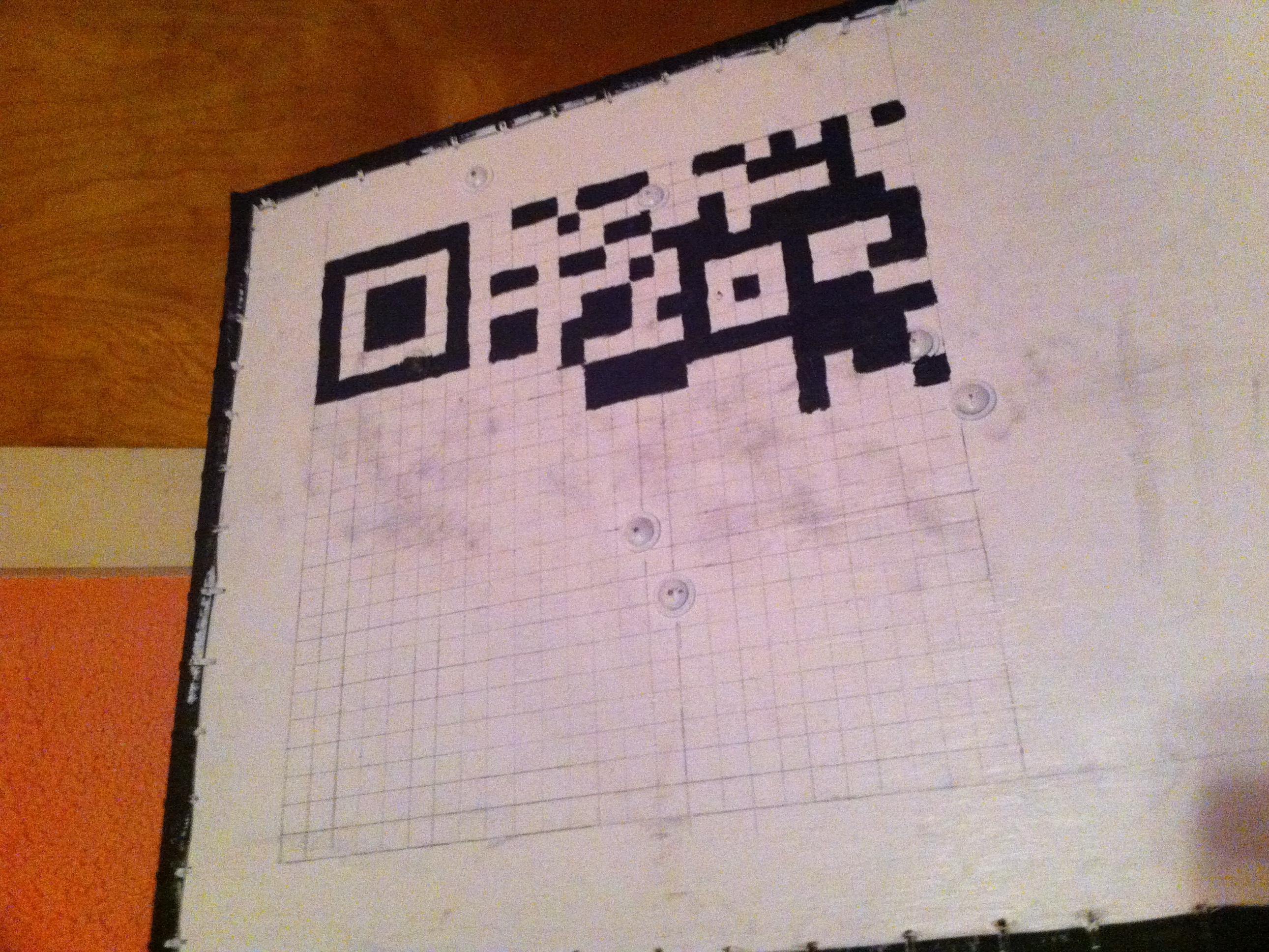 Painting a One-Off QR Code on a Large&nbsp;Surface