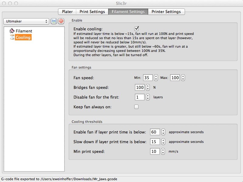 Getting Started With&nbsp;Slic3r