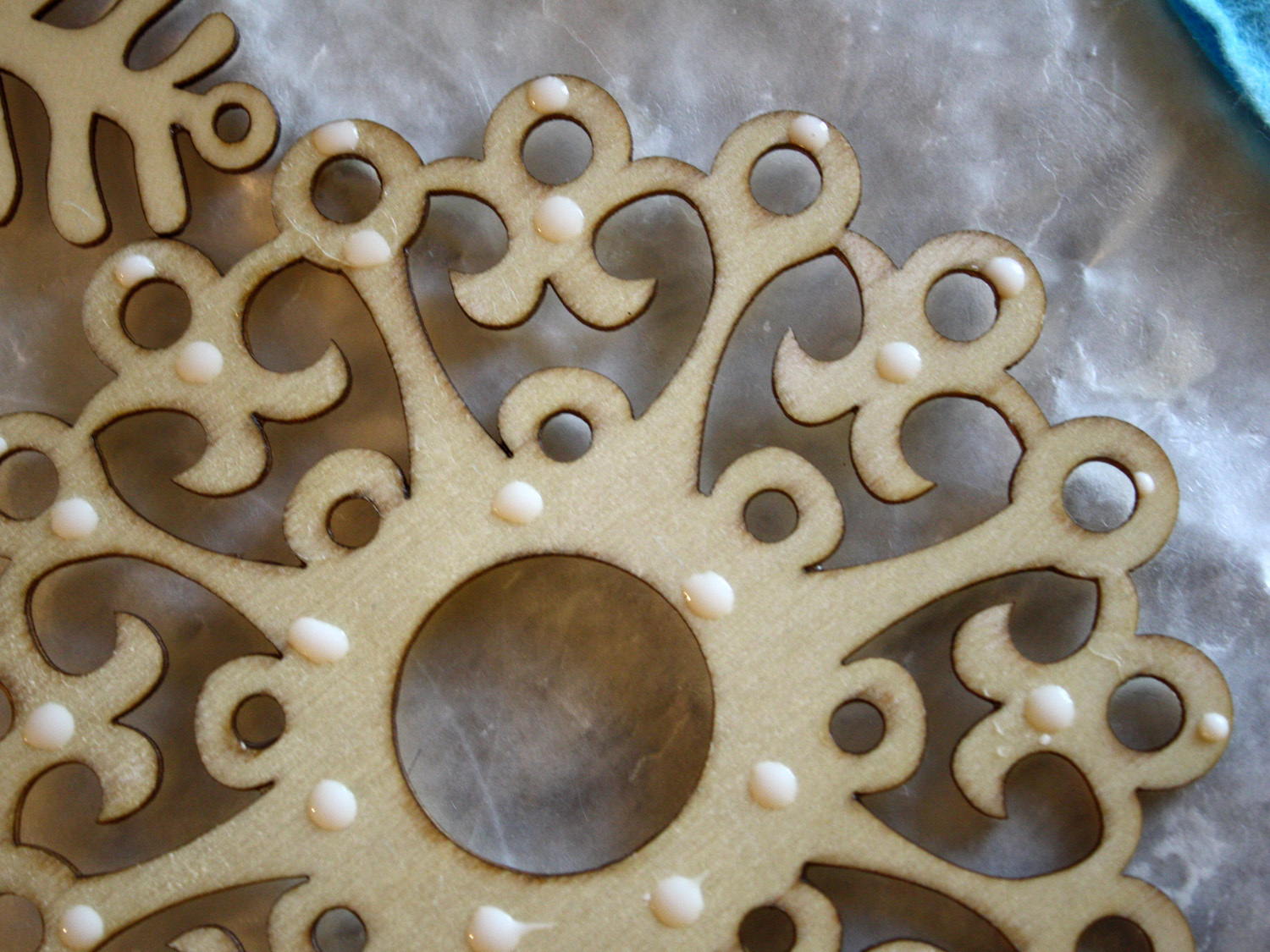 Snowflake&nbsp;Coasters