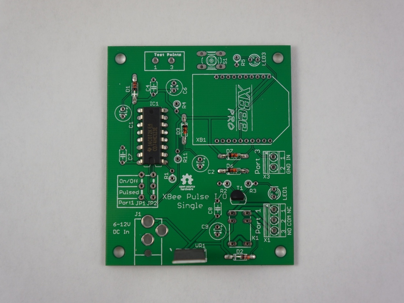 XBee Pulse I/O Single Port Assembly&nbsp;Instructions
