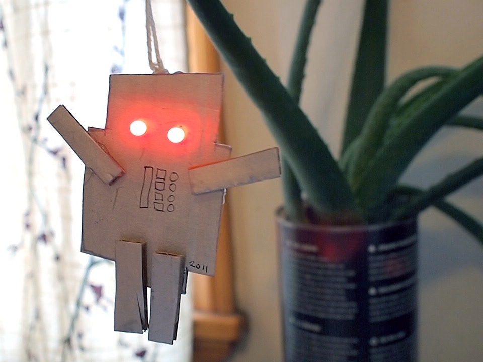 New Project: LED Robot Ornament