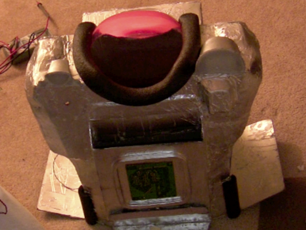 New Project: Mutant Cyborg Pumpkin Halloween Costume