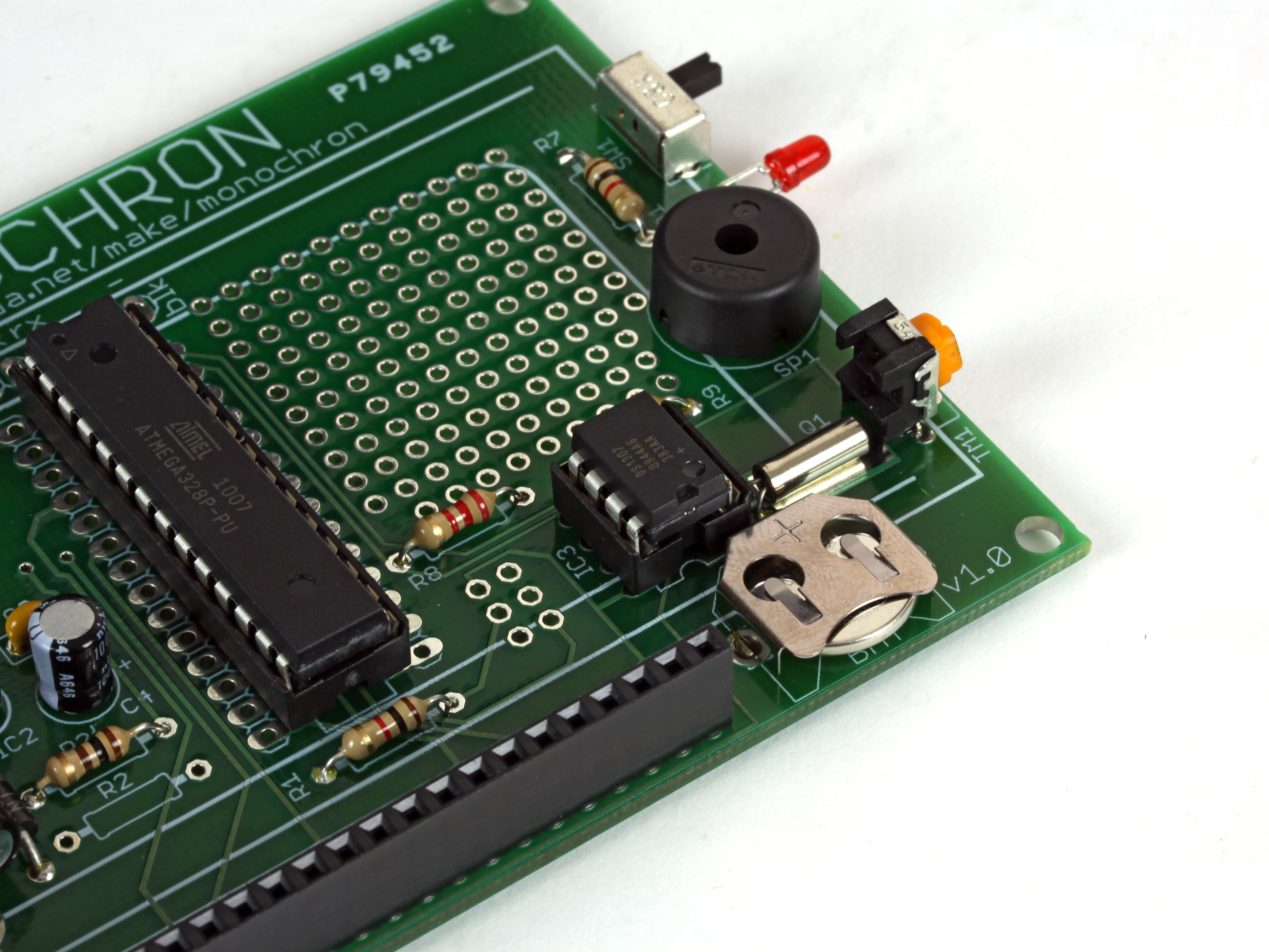 Build a Monochron Clock Kit