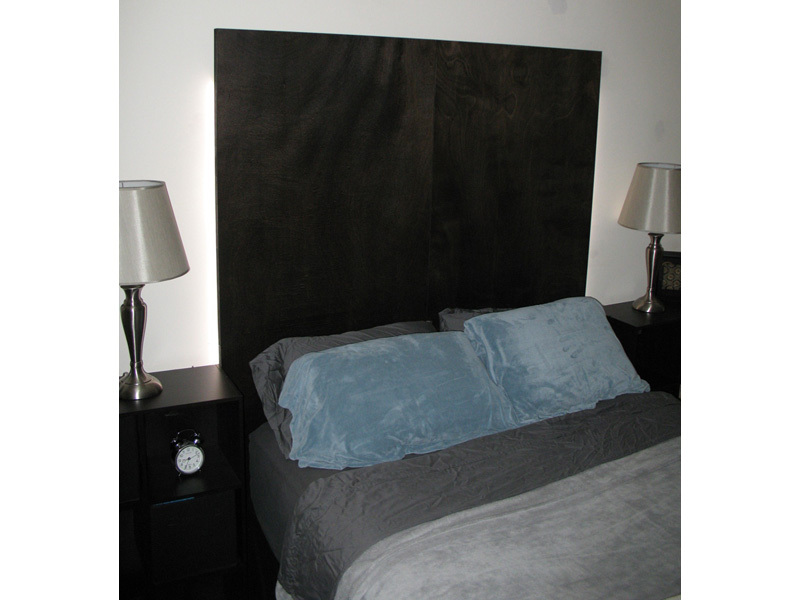 New Project: Headboard Made with 2 Doors